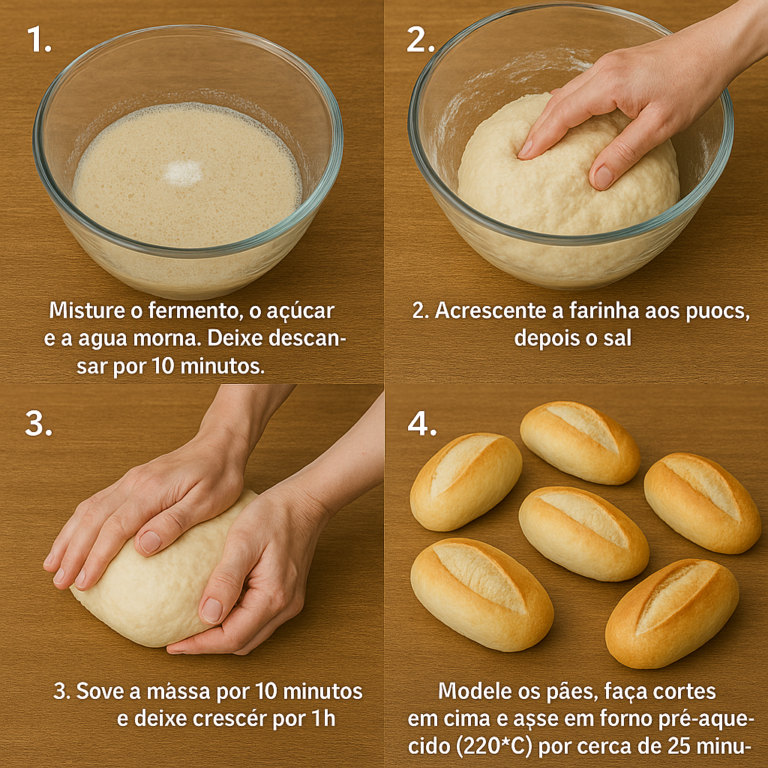 Como Fazer Pão em Casa: 6 Receitas Fáceis + Hambúrguer Caseiro Completo!
