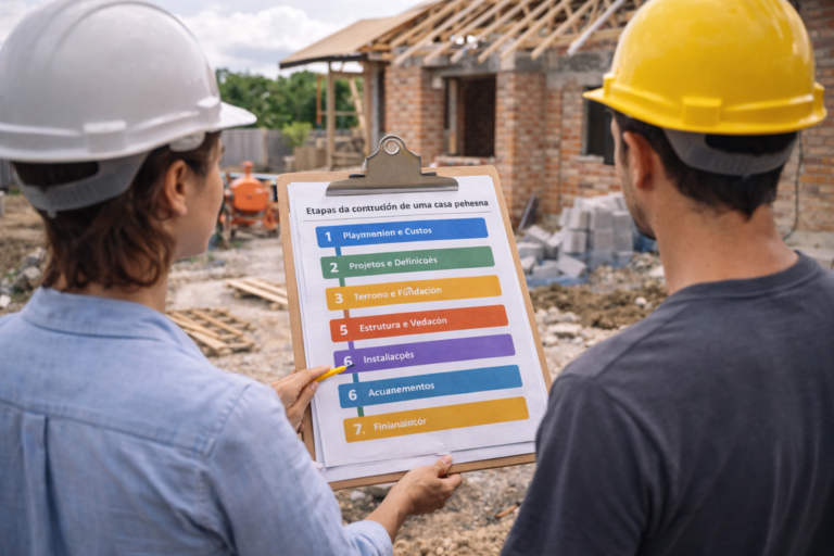 Etapas da construção de uma casa pequena: o que vem primeiro e o que vem depois